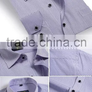 2015 Men's Dress Shirt Latest Designs , Slim Fit Men Fashion Shirts thumbnail-6