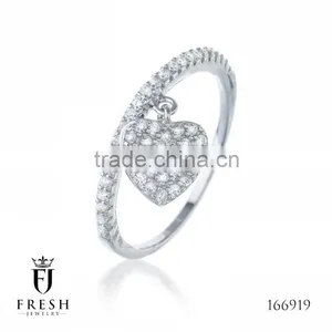 Fashion 925 Sterling Silver Ring - 166919 , Wholesale Silver Jewellery, Silver Jewellery Manufacturer, CZ Cubic Zircon AAA thumbnail-1