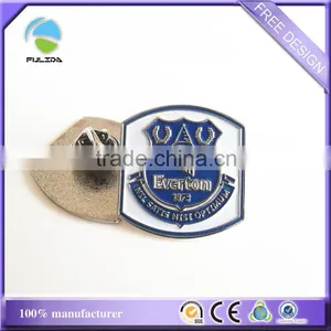 Custom Shield Shaped Metal Lapel Pin Badge Souvenir thumbnail-6