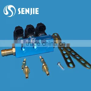 3 Cyl Lpg/cng Injector Rail/gas Injector/fuel Rails thumbnail-1