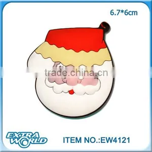 Santa Claus 3d Pvc Fridge Magnet thumbnail-1