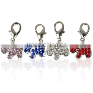 Wholesale Paw Print Charms And Clasp With Pendant thumbnail-2