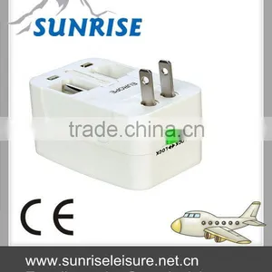 36185# All-in-One Travel Power Plug Adapter for US, UK, EU, AU Quality Choice thumbnail-3