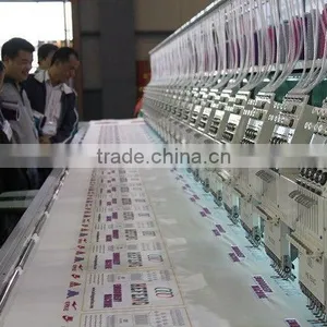 9 Needles 20 Heads High Speed Embroidery Machines With 8 Inch 366 LCD Computer thumbnail-1