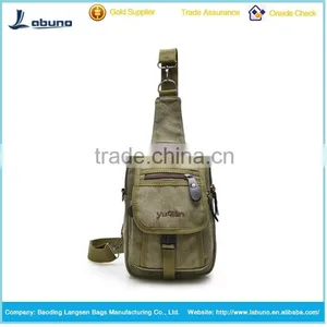 Cheap Fashion Canvas Chest Bag for Young Men thumbnail-1