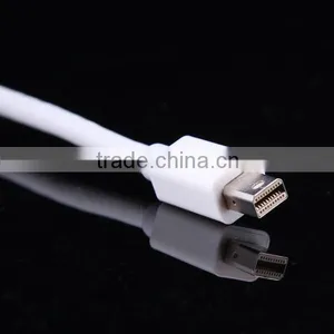 Hotest 1pc 3 in 1 Mini DP Displayport Thunderbolt to HDMI DVI VGA Adapter for MacBook Good Quality thumbnail-2