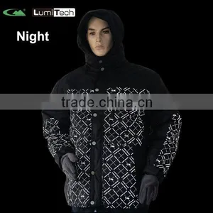 Men's Reflective Winter Down Coat thumbnail-2