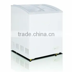138L Curved Glass Door Freezer SD-138 thumbnail-1