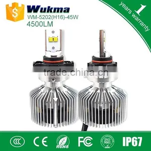 5202 / H6 / 9009 Led Bulb, 45w P- Hilips 4500 Lumens Car Headlight Bulbs thumbnail-1