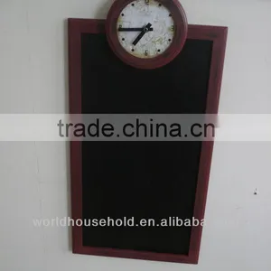 Chalk Board With Clock thumbnail-2