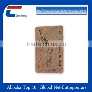 Competitive Price Best Brand Custom Cheap Metal Business Card thumbnail-1