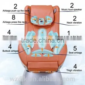Pink Leather Living Room Furniture Vibrating Chair Vibration Massage Sofa DLK-S001 thumbnail-5