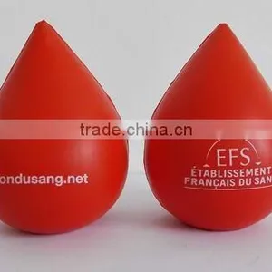 pu Blood Drop Stress Ball thumbnail-5