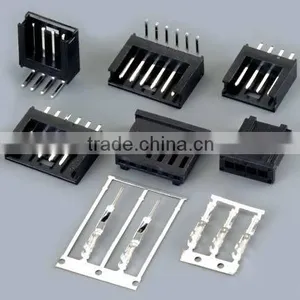 Pitch:2.54mm Wafer Single Row Straight Dip Type 6 Pin Connector thumbnail-1