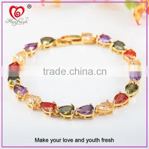 China New Style Fancy Gold Bracelet 22k for Women Wholesale Gold Bracelet 22k thumbnail-1