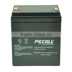Factory Supply Rechargeable Lead Acid UPS Battery 12V 5Ah For Motorcycle thumbnail-1