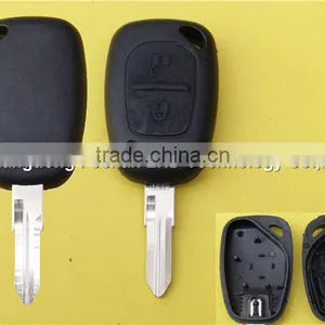 Auto Remote Replacement Key Case Fob For 2 Button Renault Clio Logan Sandero Car Key Shell Cover thumbnail-1