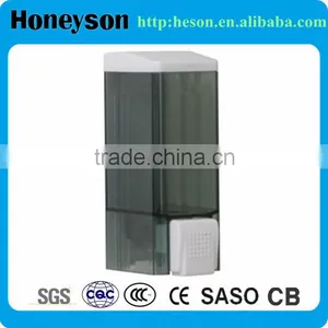 Hotel Wall Mount Plastic Black Soap Dispenser thumbnail-1