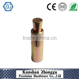 Drop in Anchor Bolt Yellow Zinc M10 thumbnail-1