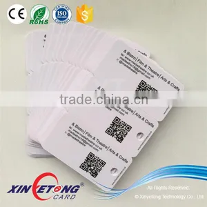 Printed Plastic Customized Keychain Combo PVC Cards With Qrcode thumbnail-6