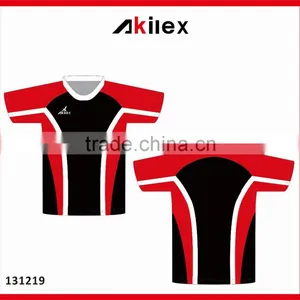 High Quality Polyester Sublimated Custom Rugby Shirts, Rugby Jerseys thumbnail-5