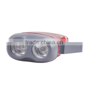 Plasetic 2 LED Light Hand Crank Flat Torch for Promotion thumbnail-3
