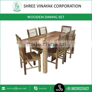 2016 New Modern Wooden Dining Table Set at Best Price thumbnail-1