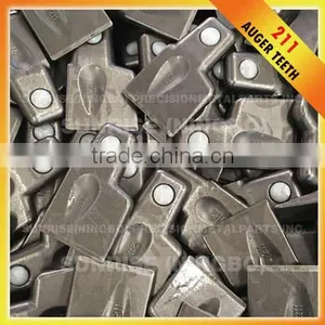 211 Pengo Replacement Wear Parts Forged Teeth Dirt Gage Tooth for Augers thumbnail-2