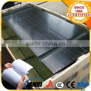 6mm Clear Tempered Glass Shower Door With Cutouts and Holes thumbnail-1