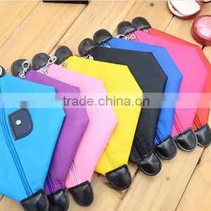 YIWU RODA 100%nylon Multicolor Optional Dumpling Shape Cosmetic Bag thumbnail-2