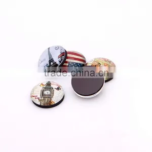 Round Crystal Glass Picture Fridge Magnet Sheet thumbnail-6