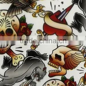 Factory Price RISHINE Wholesale Skull Pattern Hydrographics Film Water Transfer thumbnail-1
