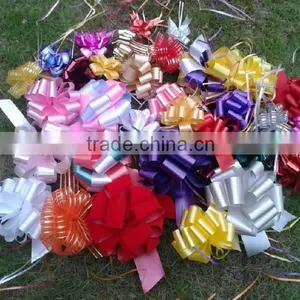 Wedding Decoration Pull Ribbon Bow, Gift Package Decorations, Drawstring Ribbon Bow thumbnail-1