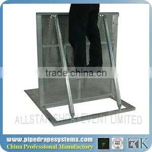 Powder Coated Welded Crowd Control Barrier,expandable Fence Expandable Barrier thumbnail-5