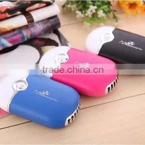 Mini Portable Handheld Rechargeable Bladeless Fan Air Conditioner Fan For Sports Cooling thumbnail-1