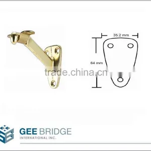 0205212 Zinc Die Cast Wall Mounted Connector Handrail Support Holder Bracket thumbnail-1