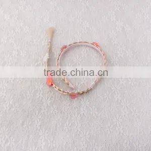 Girl's Cosplay Human Hair Headband Decoration Party Wigs thumbnail-1