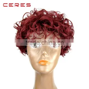 Brazilian Kinky Curly Hair Wig 150% Density Glueless Lace Front Wig for Women thumbnail-4