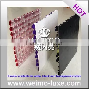 2016 Patent Sparkly PVC Wall Panel For Wedding Background Decoration thumbnail-2