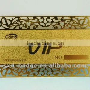 Brass Custom VIP Business Cards, Membership Cards thumbnail-1