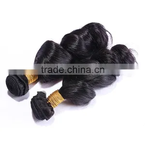 Wholesale Top Grade Loose Wave 100% Brazilian Human Hair Extension thumbnail-1