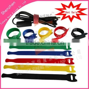 Customized Hook and Loop Tie Wraps for Wires thumbnail-1