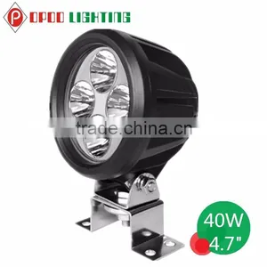 High Performance 40w Led Work Light, 4.7'' 40w Led Work Light for Offroad 4x4 Auto Parts thumbnail-2