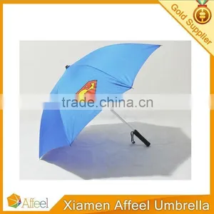 Blue Straight LED Umbrella Waterproof Fabric LED Light Umbrella thumbnail-1