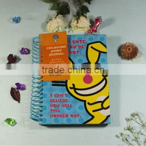 Cartoon Wiro Paper Notebook With a Tag.notebook Wholesale thumbnail-1