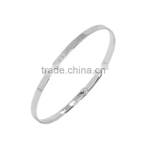 Memories Bangles With Customize Design Word 'ATTITUDE' With 4mm/7mm Width thumbnail-1
