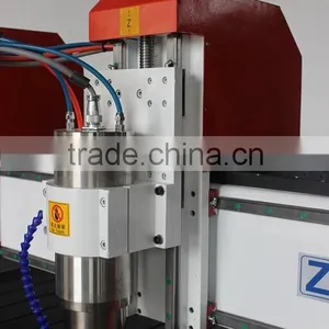Double Z Double Head Wood Metal Stone CNC Router With Panasonic Servo Motor thumbnail-3
