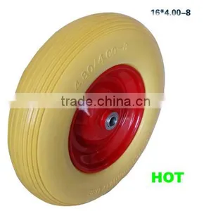 Wheel Barrow PU Rubber Wheel thumbnail-1