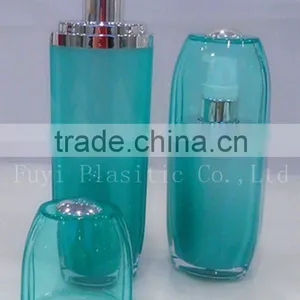 Plastic Oval-shaped Lotion Bottle for Cosmetic Packaging thumbnail-1