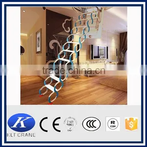 Adjustable Steel Electric Loft Ladder,telescopic Attic Staris thumbnail-6